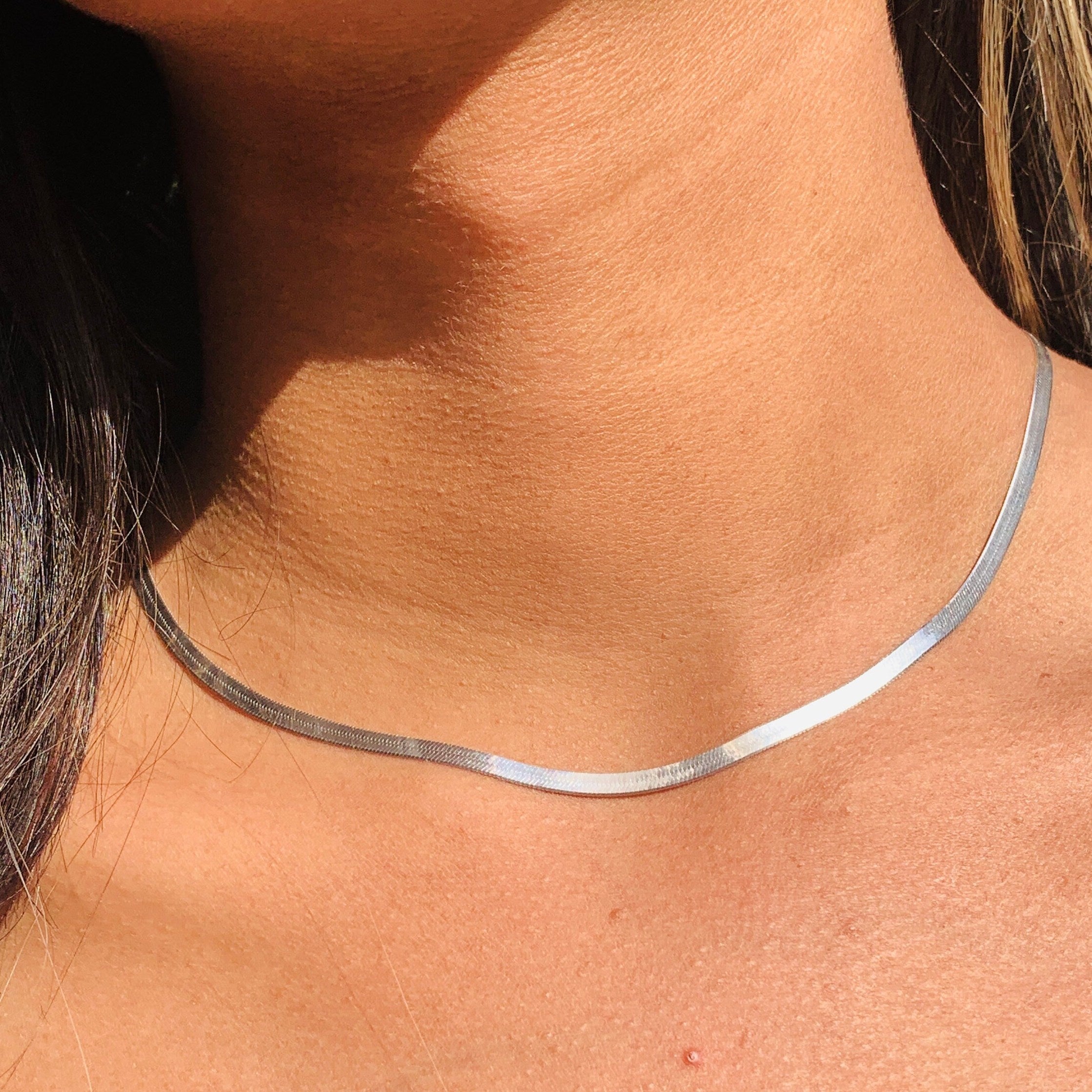 Mai Herringbone Necklace