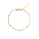 Helen CZ Station Bracelet