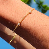 Helen CZ Station Bracelet