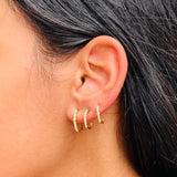 Dex CZ Dangling Earrings