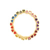 Mabel Multicolor Heart Beaded Bracelet