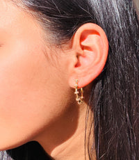 CZ Hoop Earrings