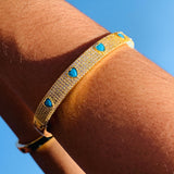 Hilda Heart Bangle Bracelet