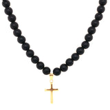 Cross Beaded Necklace