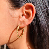 Kiley Braided Rope Hoops