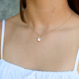 Dalia CZ Heart Necklace