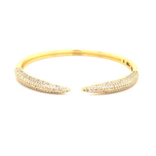 Load image into Gallery viewer, Open Claw Pave Cuff