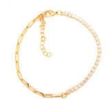 Halsey Paperclip x Tennis Bracelet