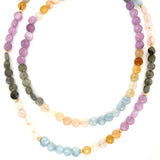 Mixed Gemstone Beaded Necklace