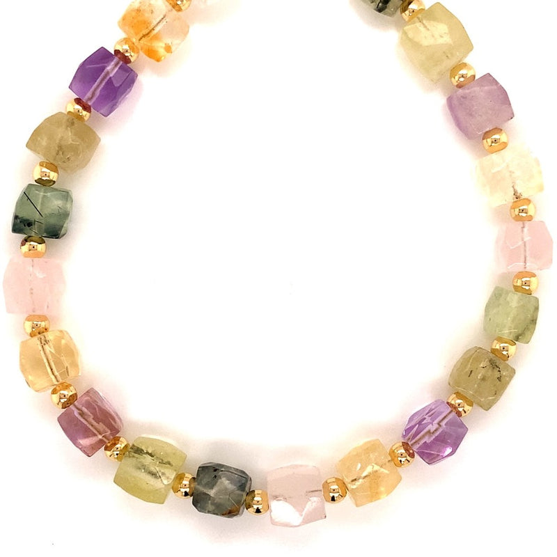 Mixed Gemstones Necklace