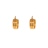 Triple Layered Hoops