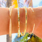 Diamond Cuff Bangle Bracelet