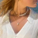 Pia Pearl Zodiac Necklace