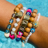 Pearl Lucky Eye Bracelet