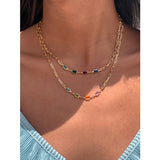 Steff Multicolor Gemstone Necklace