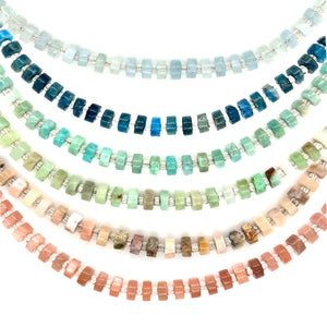 Natural Gemstone Beaded Necklace
