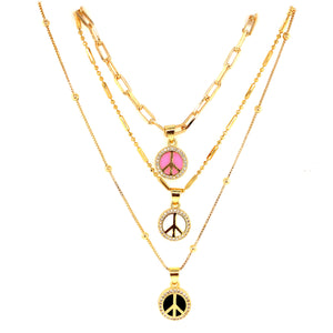 Peace Sign Necklace