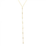 Ana Lariat CZ Necklace