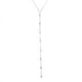 Ana Lariat CZ Necklace
